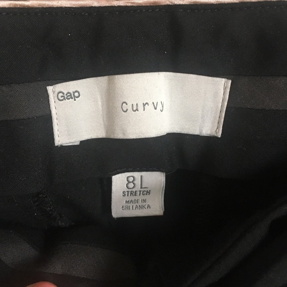 Gap Dress Pants Size 8L Curvy Fit - Picture 2 of 5